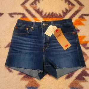 Levi's High Rise Shorts